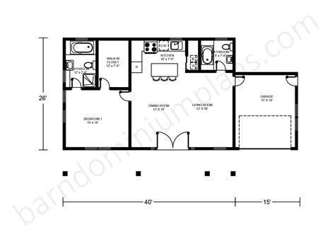 Barndominium House Plan BCO-40021 | Modern Barn-Style Home ...