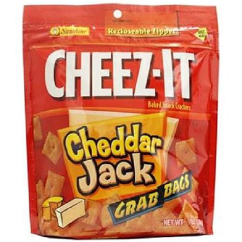 Cheez-It Cheddar Jack 6-Pack 7 oz Cookie Cracker Assorted Flavors ...