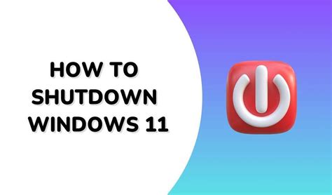 Image result for How to Shut Down Windows 11 Using Cmd