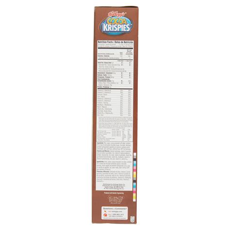 Rice Krispies Nutrition Facts