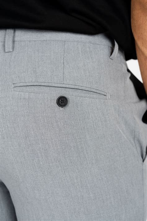 Heath Men's Light Gray Super Slim Dress Pants – Platini Fashion