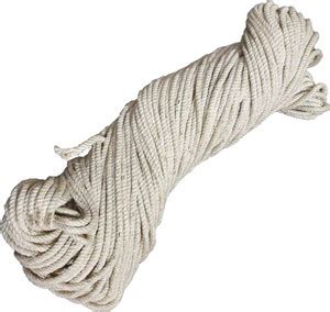 E Cart Fashion 75Feet Length Cotton Rope White Colour For All Hanging ...