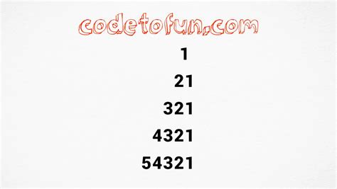 Image result for Python Pattern Number Code