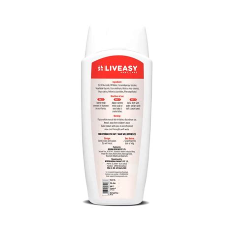Liveasy Baby Care Baby Shampoo 200ml - Cureka