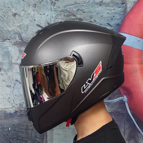 Buy DOT Approve Motorcycle Helmet Full Face Flip up Dual Lens Racing ...