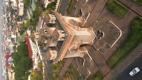 City center of Vientiane, the capital of Laos. 42059378 Stock Video at Vecteezy