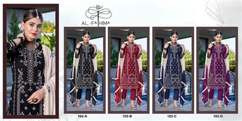 Al Fathima 101 Designer Pakistani Salwar Kameez Collection