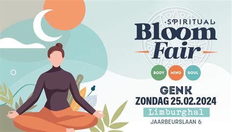 Spirituele Beurs Bloom Fair • 25 februari 2024 • Genk, Limburghal, Genk ...