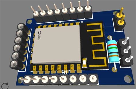 Creating a PCB for esp8266 12F card | Freelancer