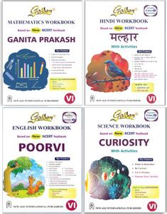 Golden Workbooks Based On NEW NCERT (Hindi+ English+ Science+ ...