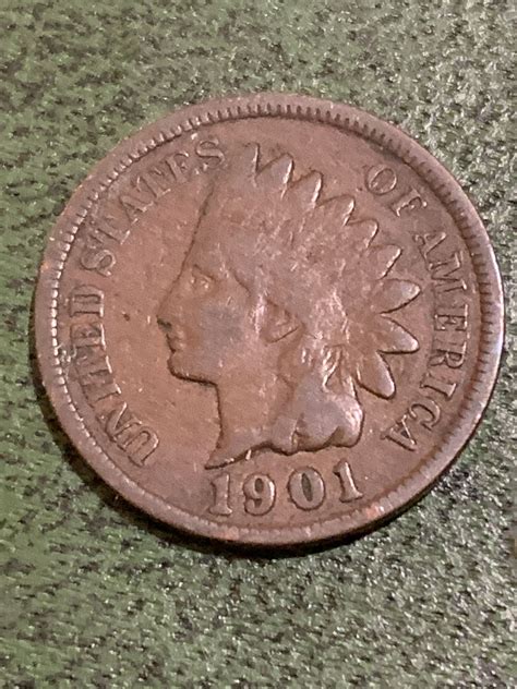 1901-P Indian Penny - For Sale, Buy Now Online - Item #796206