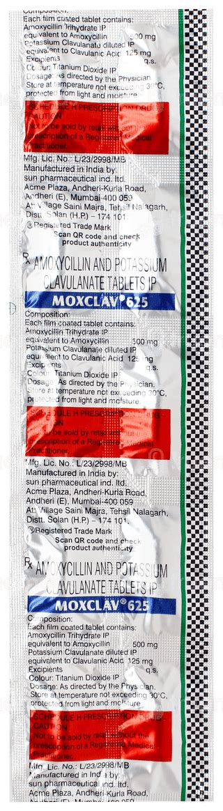 Moxclav 625 Tablet: Uses, Side Effects, Price & Substitutes