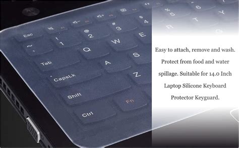 Lapster Universal Silicone 14.0" Keyboard Protector Skin|Keyboard Dust ...
