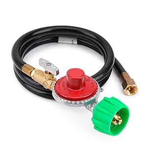 Stanbroil 48 Inch 10 PSI High Pressure Propane Adjustable Regulator ...