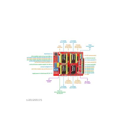 CNC shield v3 engraving machine 3D Printer A4988 DRV8825 driver ...
