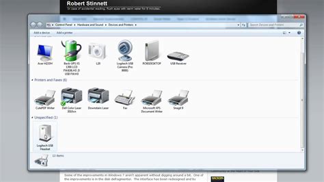 Device and Printer Panel 的图像结果