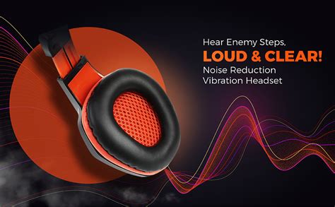 MEETION MT-HP010 Wired Over Ear Gaming Headset with 3D Surround Sound ...