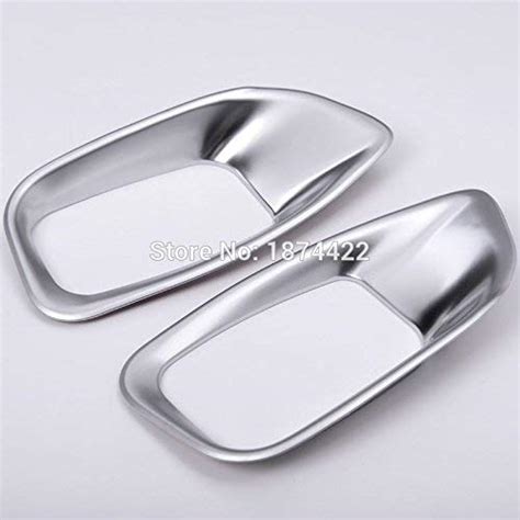 Herben Matte Chrome Car Accessories Seat Adjustment Button Frame Trim ...