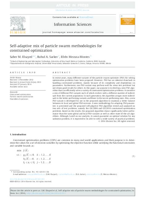 Image result for Particle Swarm Optimization Methodologies
