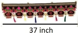 Ganapath Handicrafts Divine Kalash Blessings Door Taditional Toran for ...