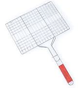 Freshome Mild Steel Portable Barbecue BBQ Grill Net Basket Roast ...