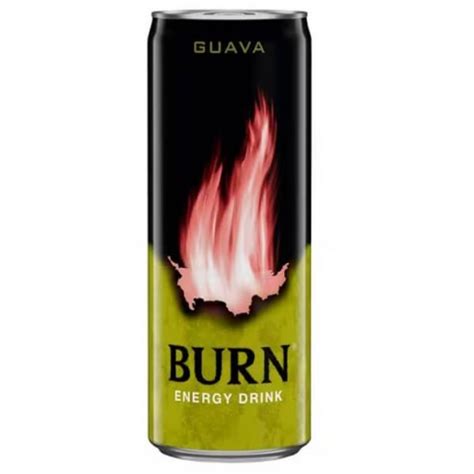 Burn Guava Energy Drink – Exotic Energy Drink with Guava Flavor