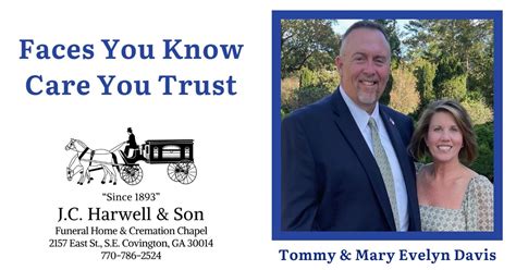 JC Harwell & Son Funeral Home | Covington GA