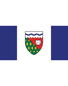 Bandiera: Territori del Nordovest | bandiera paesaggio | 2,16 m² | 100 ...