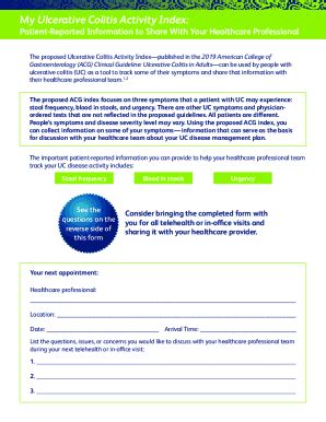 Fillable Online ACG Clinical Guideline: Ulcerative Colitis in Adults ...
