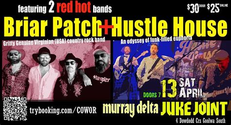 BRIAR PATCH AND HUSTLE HOUSE: DYNAMITE BAND DUO, 4 Dowdodd Cres, Goolwa ...