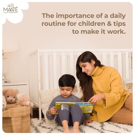 Importance of daily routine for children | Maate
