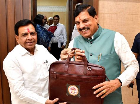 Madhya Pradesh Budget 2024-25: FM Jagdish Devda Presents Budget Of Rs 3 ...