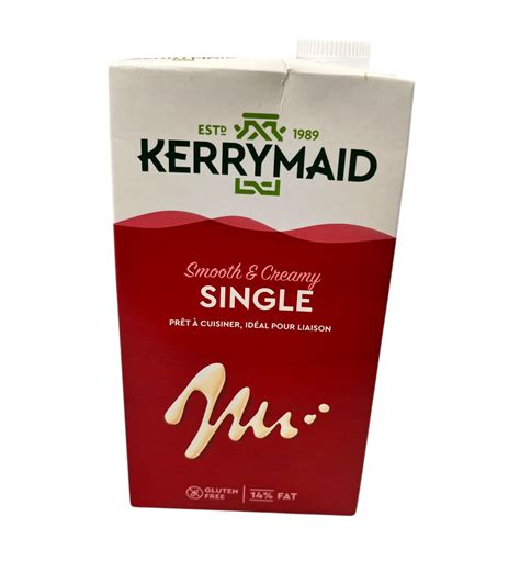 'Kerrymaid' UHT Single Cream (1L) - Kerry's Fresh