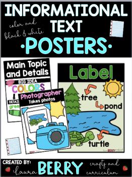 Informational Text Poster 的图像结果