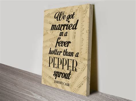 Johnny Cash Jackson Song Lyrics Art Melbourne