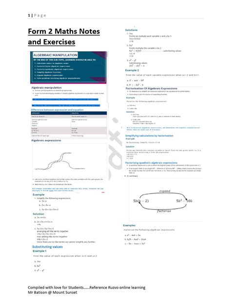 Form 2 Mathematics Video Lessons 的图像结果