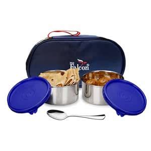 Buy Pdd Falcon Dura Lunch Box Blue-700ml Online at Low Prices in India ...
