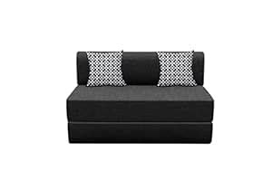 Dr Smith | 4x6- Feet - Two Seater | Sofa Cum Bed for Home & Washable ...