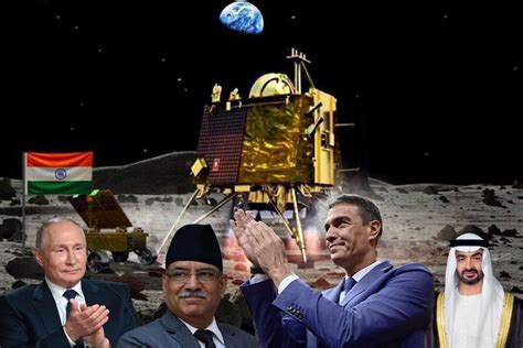 World leaders congratulate India for lunar leap THE NEW INDIAN - world ...
