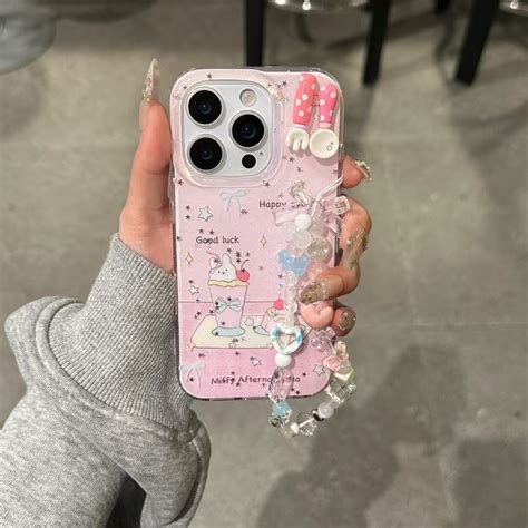 Happy Every Day Silicon Case For iPhone with Charm – Kalakaar Indiaa