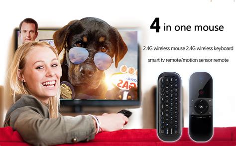 Amazon.in: Buy VIBOTON Mini Wireless Keyboard, 3D Air Mouse Remote ...
