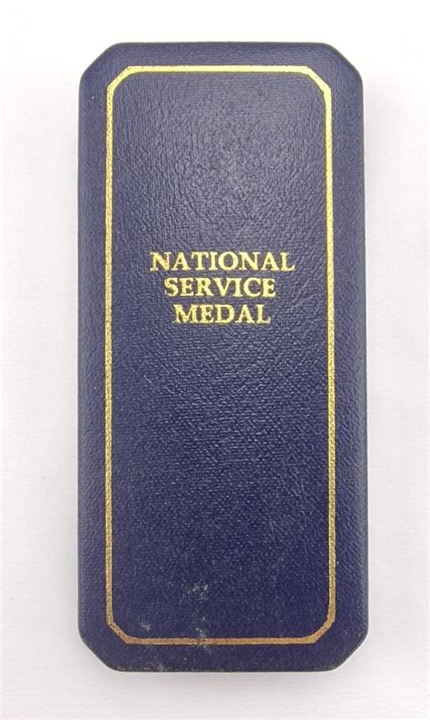 National Service Medal | Time Militaria