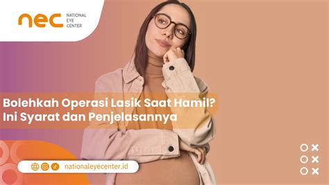 Bolehkah Operasi Lasik saat Hamil? Berikut Penjelasannya!