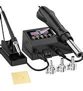 Serplex® 2-in-1 600W Soldering Station with LCD Digital Display ...