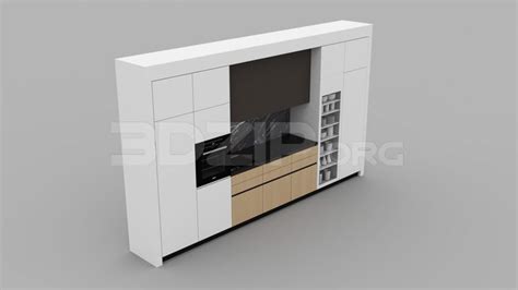 3DS Max Kitchen Model 的图像结果