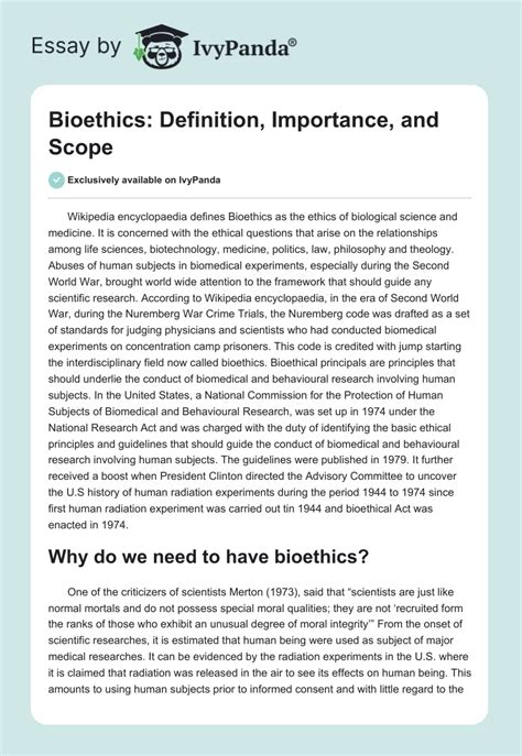 Image result for Scope of Bioethics