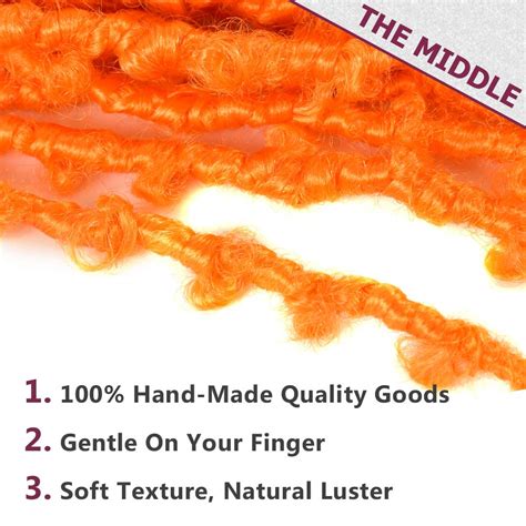 Buy Niseyo Butterfly Locs Crochet Hair 12 Inch 1 Pack Yellow Pre-Looped ...