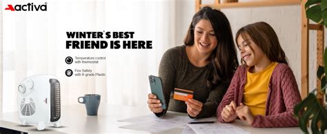 ACTIVA Heat Max (2000 Watts) with 2 Heating Mode full ABS body Electric ...