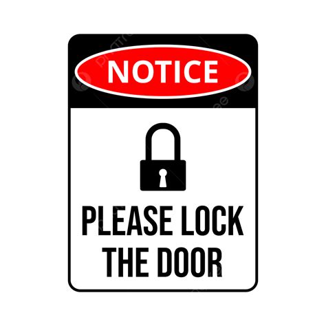 Please Keep This Door Locked In Spanish