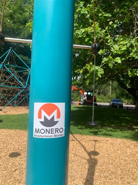 Spotted in a small New Zealand town by the river. : r/Monero